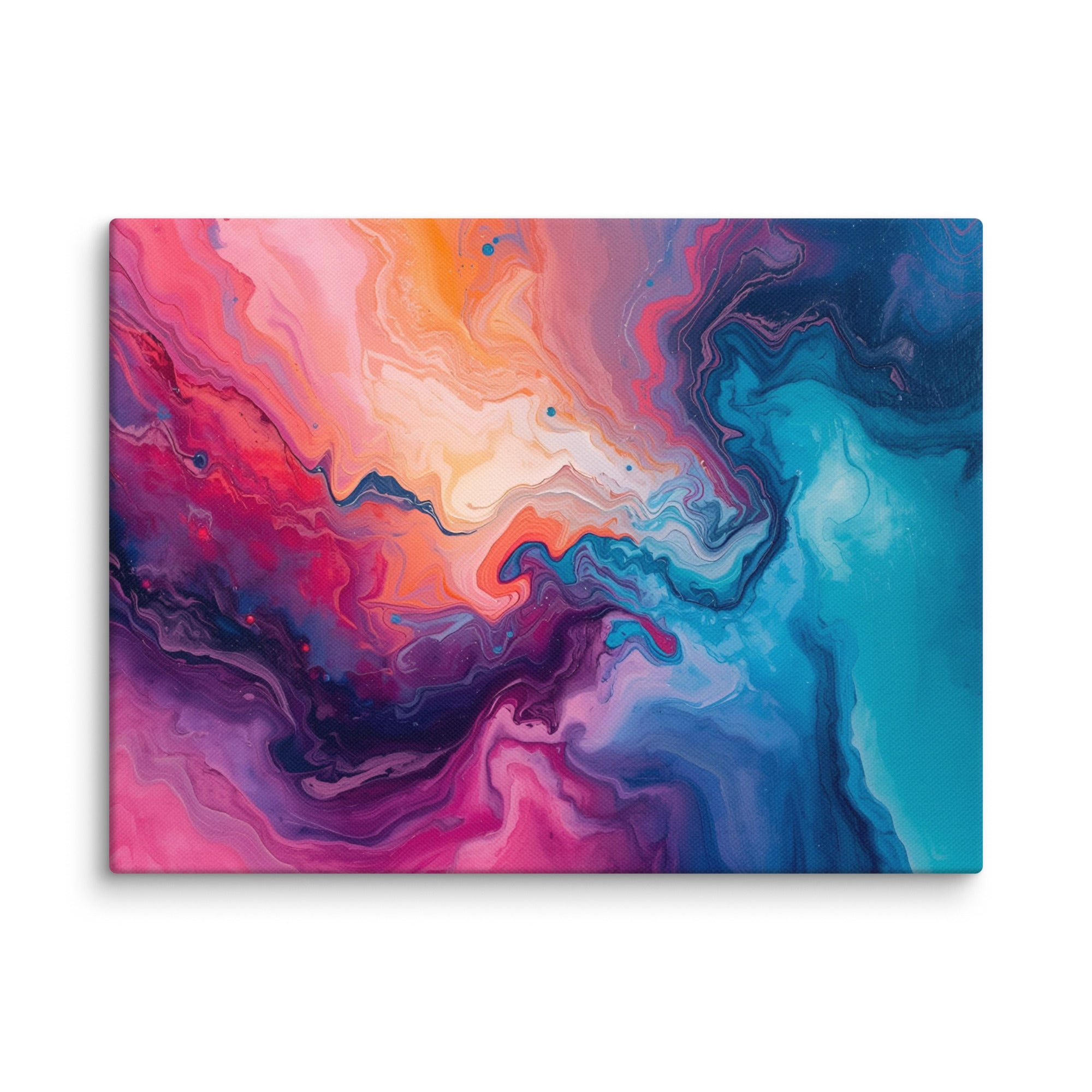 Vivid Abstract Canvas Print - Premium Fade Resistant 1.25 Inch Thick Art - Rosetta Creative Boutique